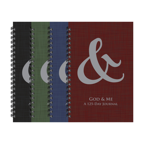 God & Me: A 125-Day Journal (Spiral Bound)